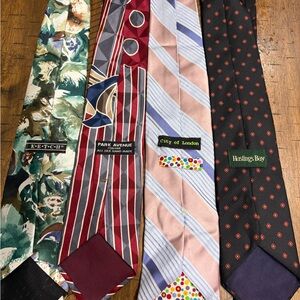 Men's Multicolor Tie lot 1